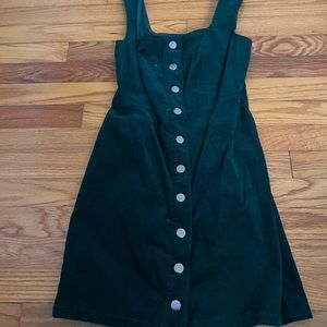 Corduroy mini dress